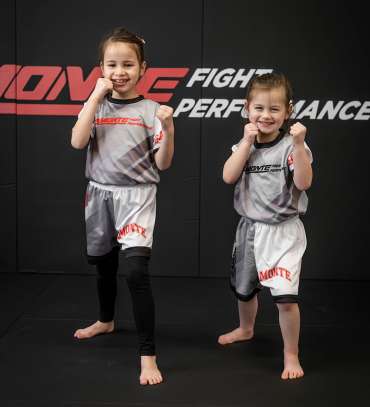 Gürtelprüfung Kickboxen Kids